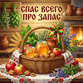 Центральная детская библиотека им. В.В. Голявкина Фольклорный праздник «Спас-всего про запас» 1